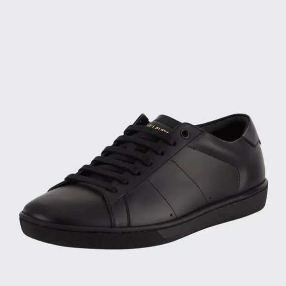 Saint Laurent Black Sneakers (previous style) - lightly worn - Black, Size EU42 - Picture 1 of 6